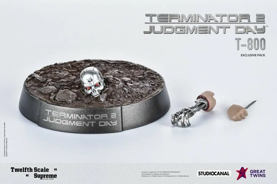 Отличная близнецов Терминатор 2: решение день T-800 Арнольд 1/12 рисунок | Игрушки и