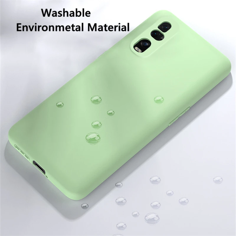 skin friendly case for oppo realme 6 5i pro q x50 find x2 lite neo liquid silicone case for oppo a72 a52 a92 slim soft tpu cover free global shipping