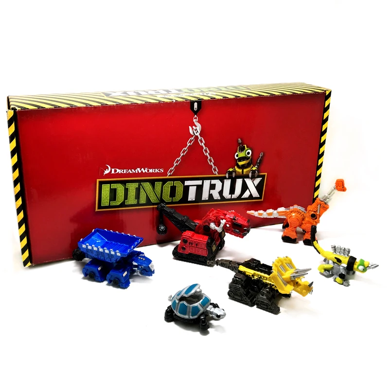 Динозавр Dinotrux грузовик съемный динозавр игрушечный автомобиль мини модели новые