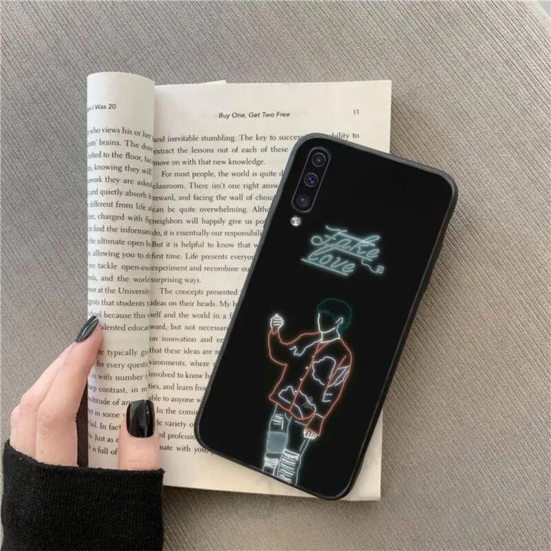 

Love Yourself corlorfunl lines art Phone Case For Samsung galaxy S 9 10 20 A 10 21 30 31 40 50 51 71 s note 20 j 4 2018 plus