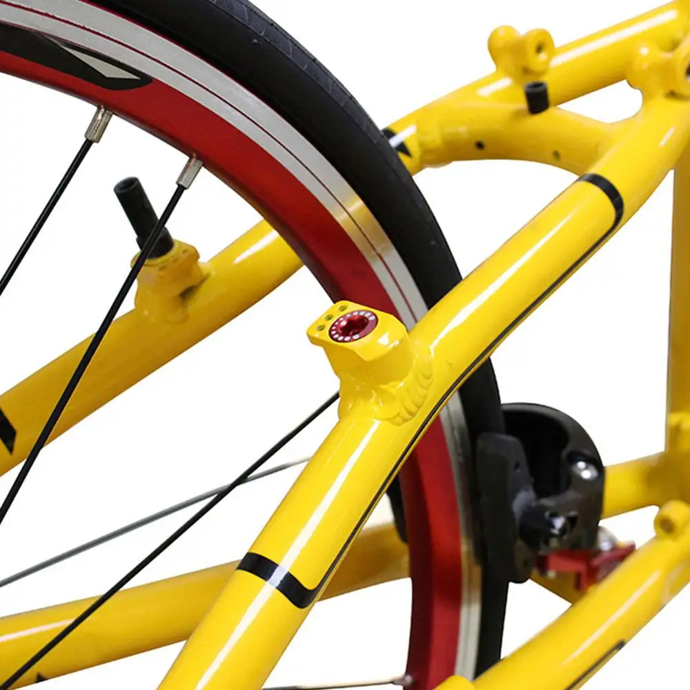 4 шт. Складная велосипедная V-Тормозная колонка винт горная рама передняя вилка