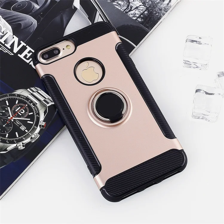 rose golden LSDI для iphone 11 pro max чехол для iphone 6 6s 7 8 plus 5 5S se Броня TPU+ PC дизайн отверстия с логотипом крышка для Alcatel Idol x xr xs max - Цвет: rose golden