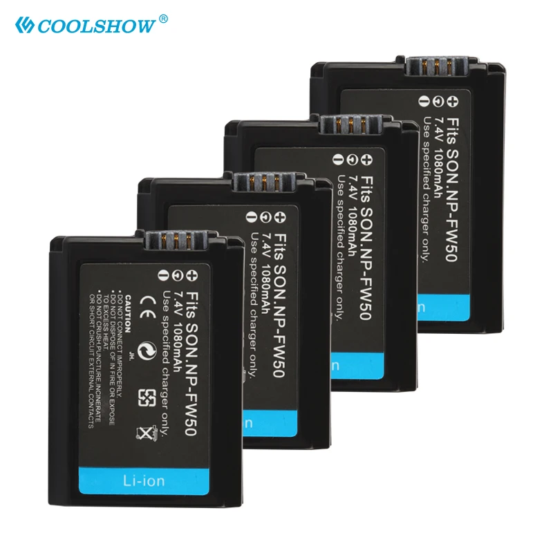 

FW50 For Sony Alpha a7 a7rii Alpha 7R a7R Alpha 7S a7S a3000 a5000 a6000 a6300 a6500 1080mAh NPFW50 Camera Battery NP-FW50