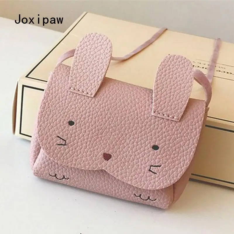 

New Fashion Baby Kids Girl Bunny Shoulder Bag Cute Animal Storage Crossbody Messenger Bags Handbag Kids Gifts