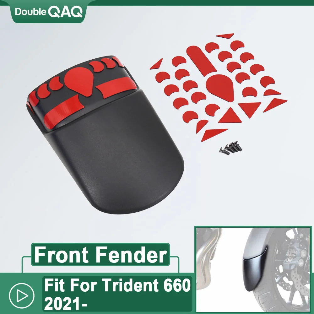 

Новое переднее крыло мотоцикла, брызговик, удлинитель задней части, подходит для Trident 660 Trident660 2021-