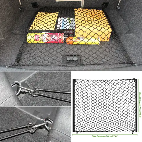 Фиксированная сетка для хранения в багажнике автомобиля для Renault Koleos, Fluenec, Kangoo, Latitude, Sandero, Kadjar, Captur, Talisman, Megane, RS, Laguna