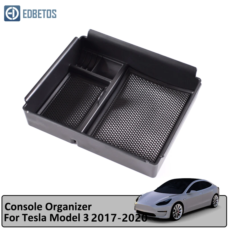 Для автомобильного подлокотника Tesla Model 3 2017 2018 2019 2020 центральная консоль ящик для