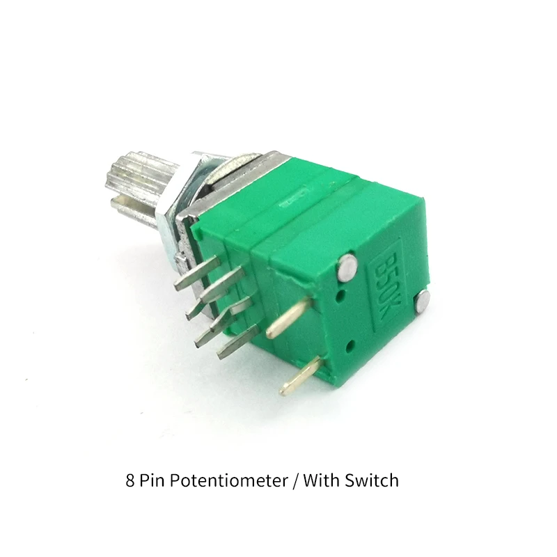 UNISIAN B50K запечатывания Potentiomete 3/6/ 8pin RV097NS двойной потенциометр для обрезки с