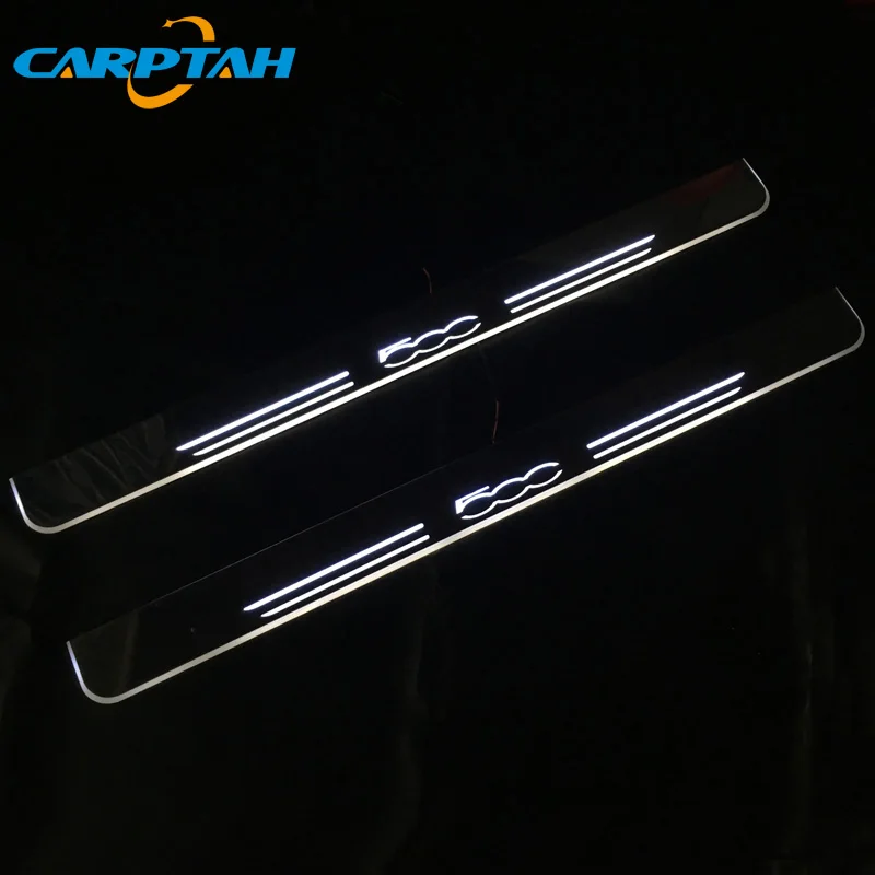 Из 2 предметов CARPTAH отделкой педаль автомобиля внешние Запчасти светодиодный
