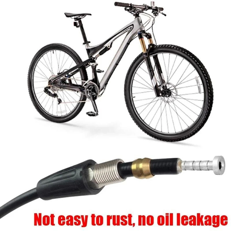 10 компл. Гидравлический дисковый тормозной шланг MTB горный велосипед оливковый