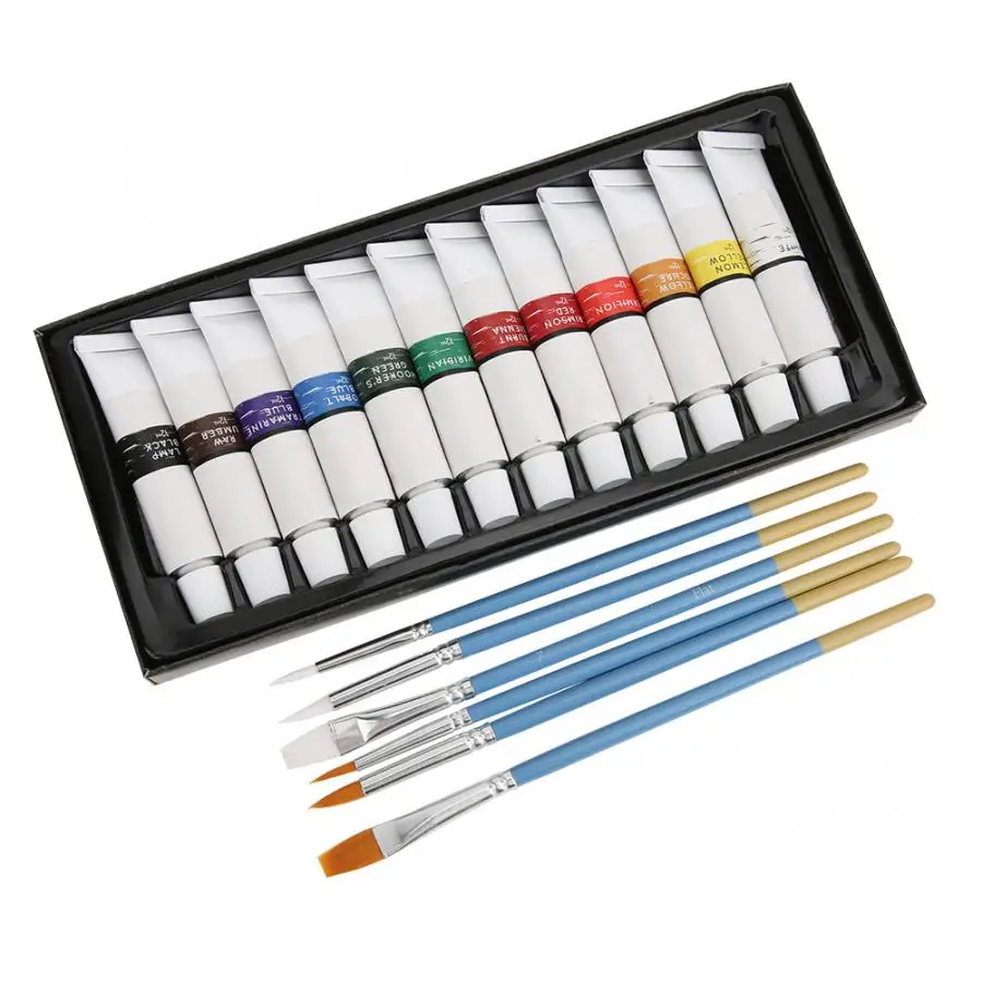 Набор для рисования акриловой краской кисти доска студентов-художников