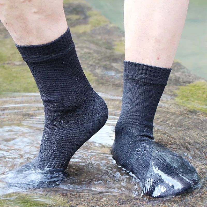 

Waterproof Breathable Bamboo Rayon Socks For Hiking Hunting Skiing Fishing Seamless Outdoor Sports Unisex Dropshipping -40