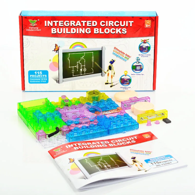 [Забавный] конструктор сделай сам из 115 деталей|Блочные конструкторы| |