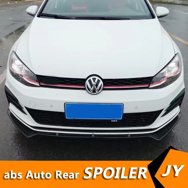Для GOLF G TI ABS задний бампер диффузор протектор для 2016 Volkswagen GLOF Body kit передний Лопата