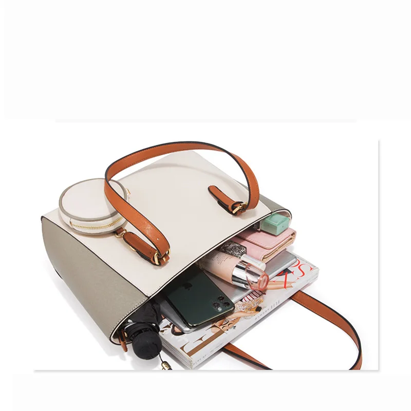 

Women bag set Designer Bags Famous Brand Woman 3 Pcs/Set Composite bags Female Leather Handbag Shoulder bag