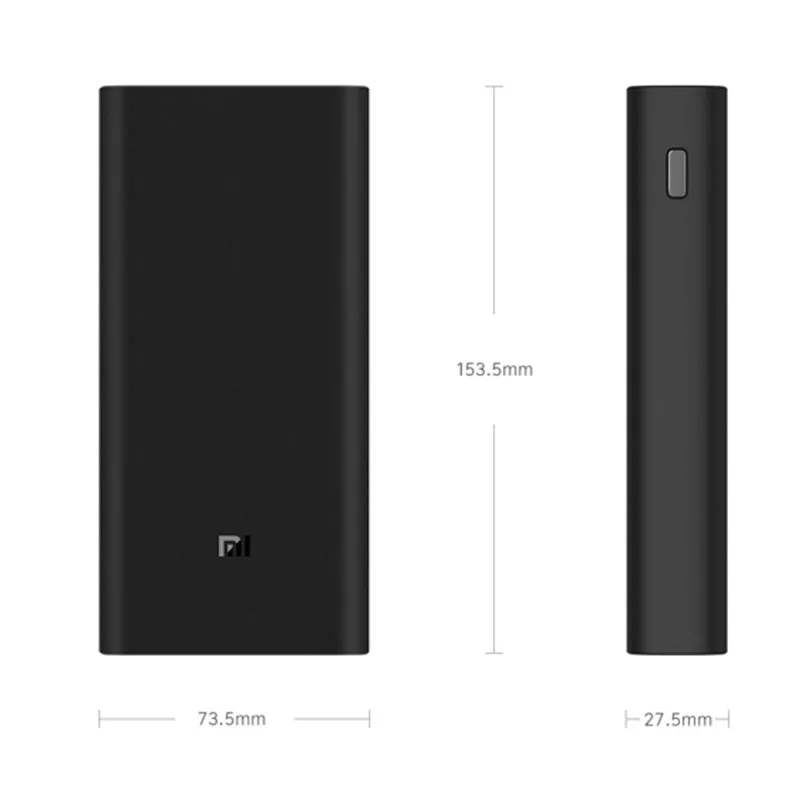 Xiaomi Power Bank 3 20000 мАч выходное зарядное устройство PD быстрое Внешнее Зарядное для
