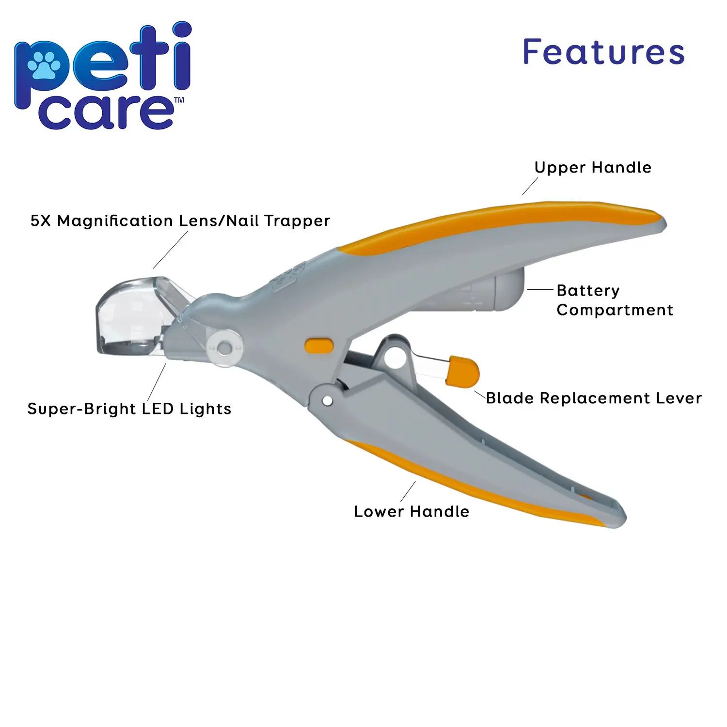 10PCS/LOT New Pet Dog Cat Nail Peti Clippers Trimmer With Led Light Grooming Electric PetiCare Grinders Scissors Toe Claw | Дом и сад