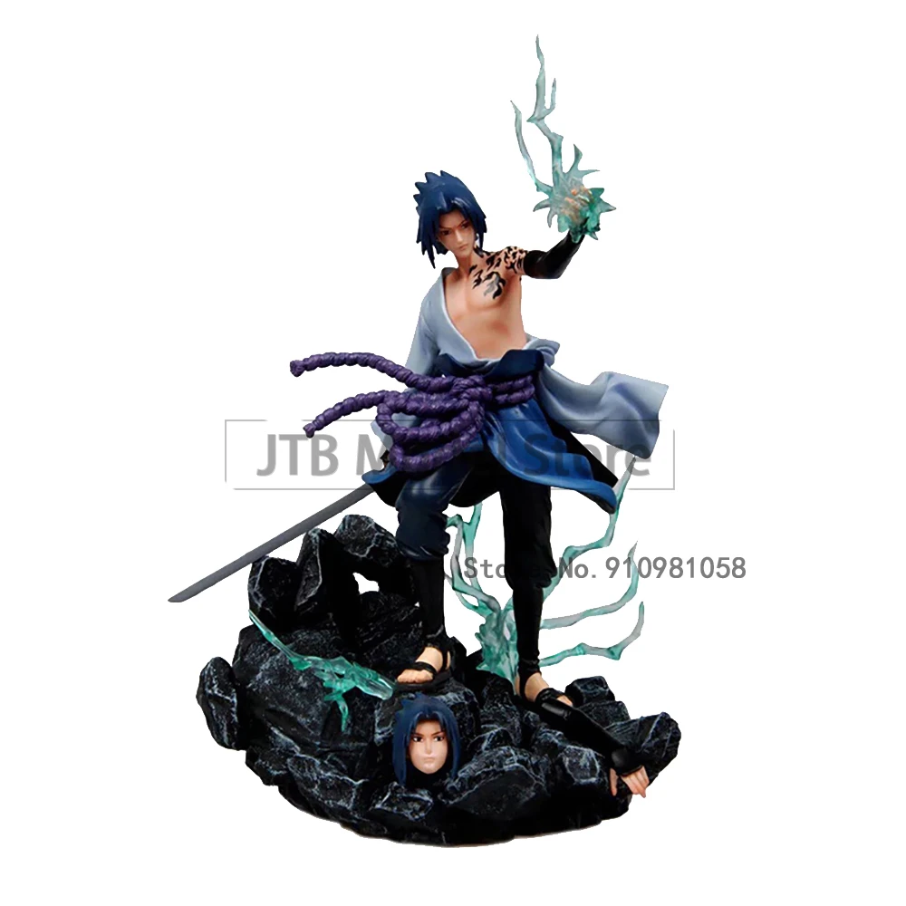 Фигурка аниме Наруто шиппуден GK Uchiha Sasuke ПВХ Susanoo Kizuna фигурка героя серии