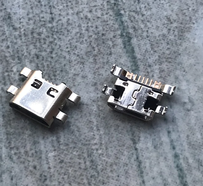 50 шт./лот micro usb зарядный порт разъем док станции для LG G2 мини D618 D620 F240 F240S|connector