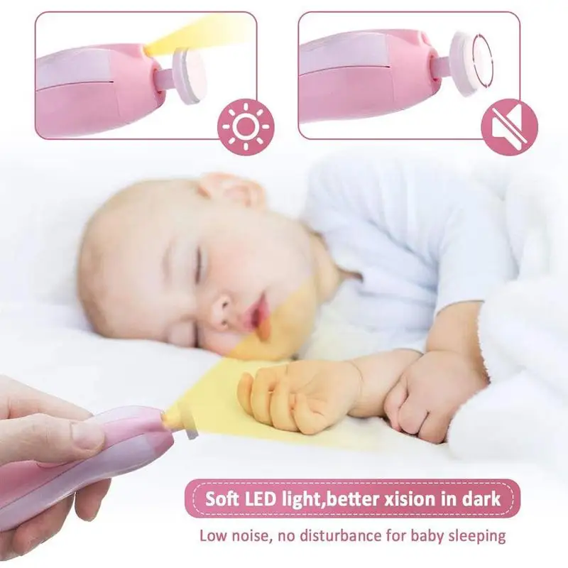 

Electric Baby Nail Trimmer Kids Scissors Infant Nail Safe Mom For New Trimmer Manicure Care Cutter Nail Nail X4U2