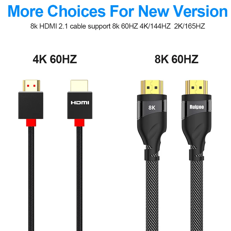 Кабель-Переключатель HDMI в ultra hd 4K 60 Гц для lg b9 smart TV LCD ноутбука Ps5 2 1 проектора 8K