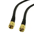 Кабель маршрутизатора Wi-Fi, штекер SMA в штекер SMA, штекер RG58 переходник для пигтейловпроводов 1 метр2 метра