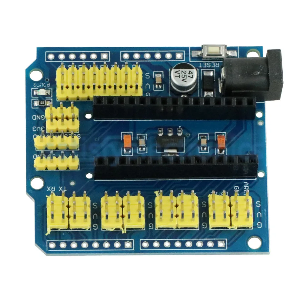 Защитный модуль NANO I / O для Arduino UNO R3 Nano V3.0 | Электроника