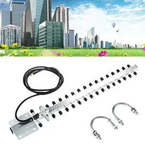 2.4Ghz WiFi Antenna 25dBi RP SMA Outdoor Wireless Yagi Antenna Directional Booster Amplifier Modem Cable For Router