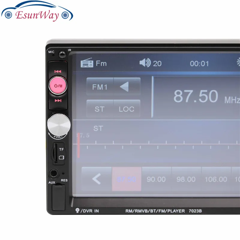 Автомагнитола LTBFM 2din 7023B с сенсорным экраном 7 дюймов автомагнитола MP5 Bluetooth камера