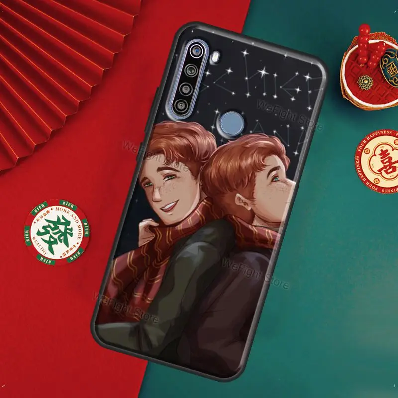 Fred and George Weasley Case For Xiaomi Redmi Note 11 Pro 8 9 10 9S 10S Cover 9A 9C 9T Coque | Мобильные телефоны и