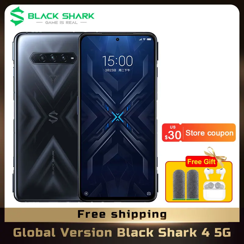Официальный игровой смартфон Black Shark 4 глобальная версия 6 67 дюймов сотовый