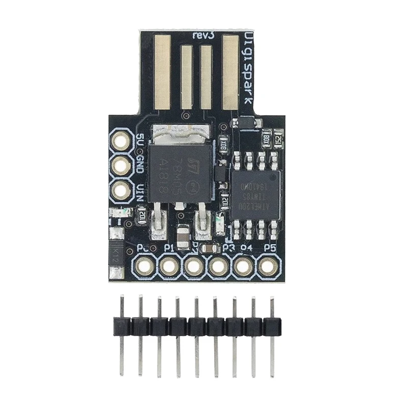 

10 шт. TINY85 Digispark Kickstarter Micro макетная плата ATTINY85 модуль для Arduino IIC I2C USB