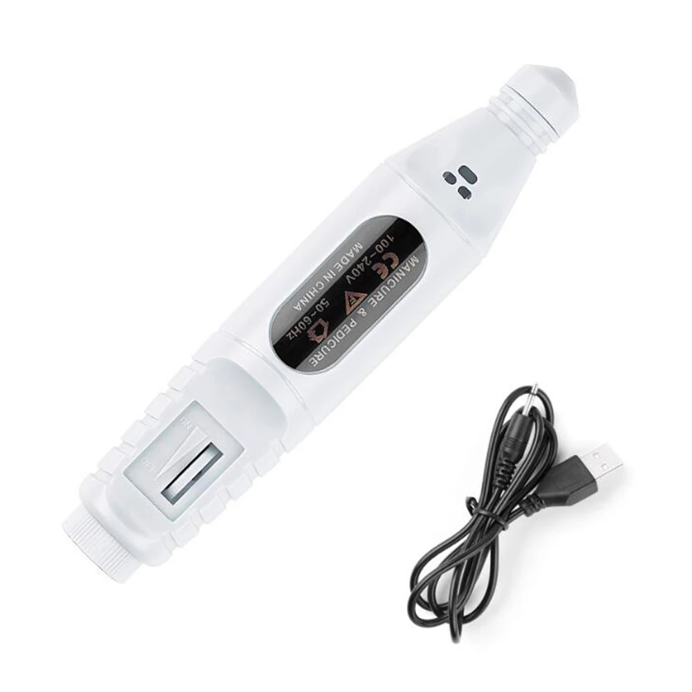 

Electric Nail Drill Machine Pedicure Pen Sanding Polishing Grinding Manicure Nail Drill Bits Nail File Nail Art Tools