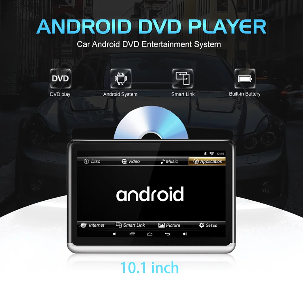2020 10 1 &quotразвлекательная система для заднего сиденья автомобиля BMW Android DVD-плеер
