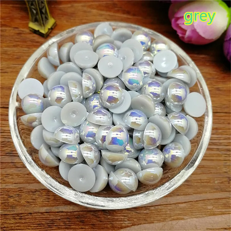 

Набор для рукоделия, 4 /6 /8 мм, серая половина, круглая жемчужная бусина дюйма