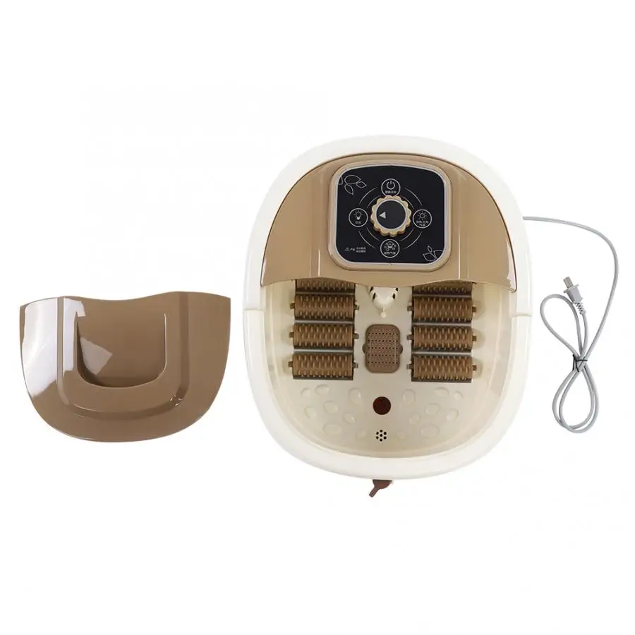 Портативная ванночка для душа малышей массажер спа ванны ног пузырьковый