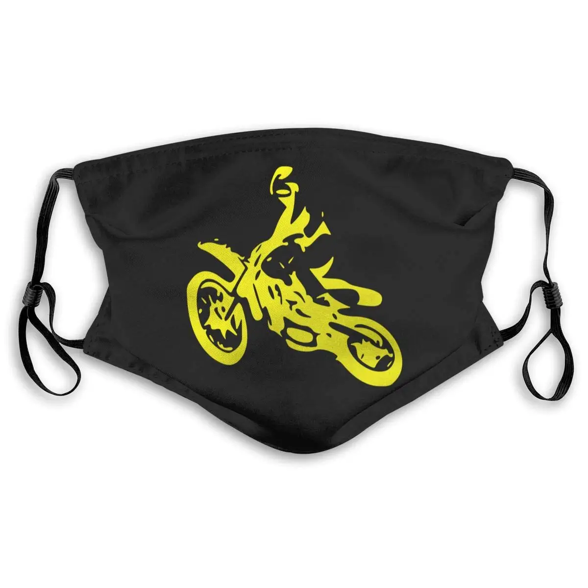 

Brraaap Dirt Bike Active Carbon Filter Mask with PM2.5 Filters 5 Layers of Protection for Men Women