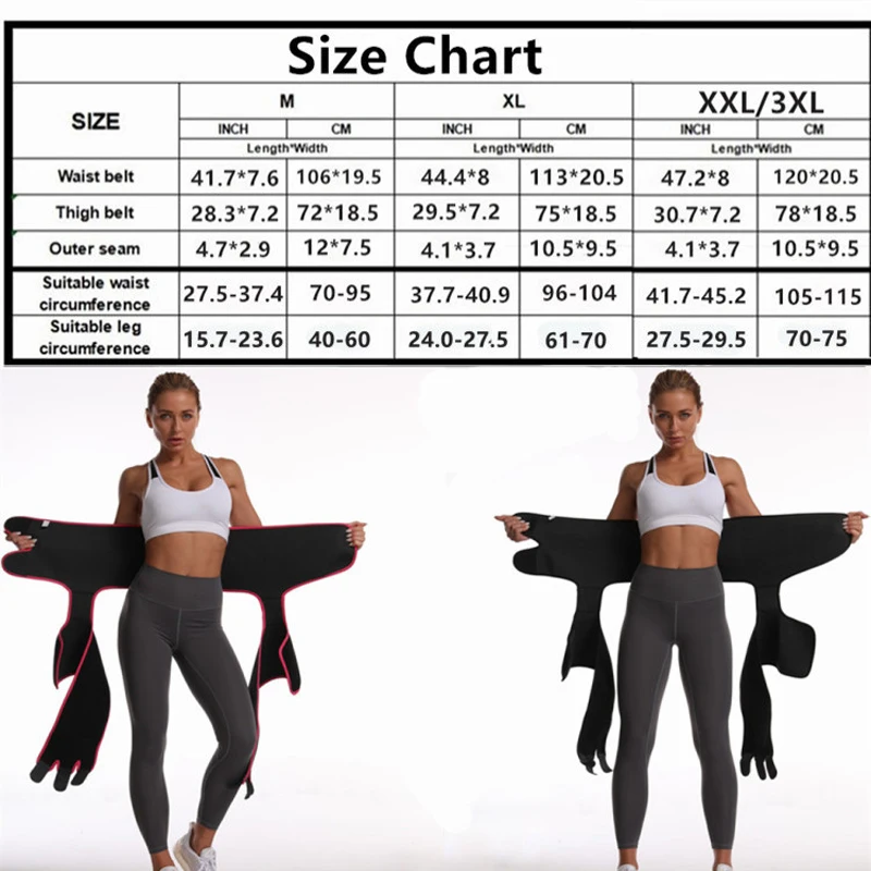 3 в 1 корсет боди женское ремень страп на талию и ноги Корректирующее белье для