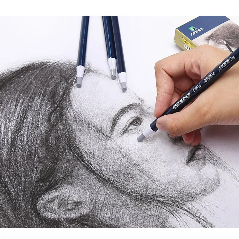 

Pull line roll paper sketch high-gloss soft eraser 5/7mm art students special sketch rubber stationery painting art supplies