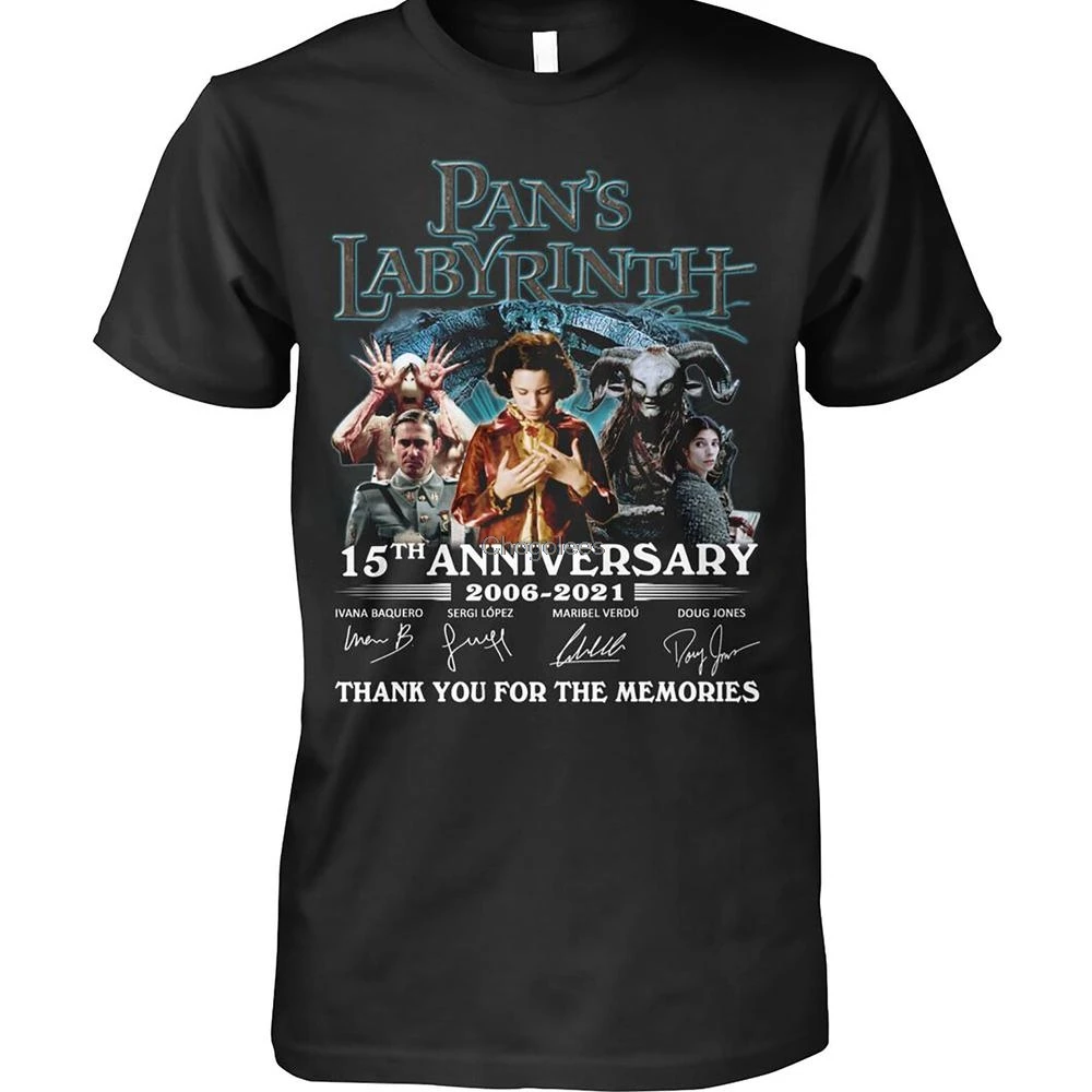 Футболка Пан лабиринт на 15 летие спасибо за воспоминания|Мужские футболки| |