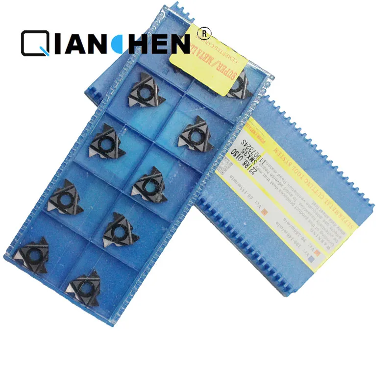 

Оригинальные лезвия SanHan CNC 22IR6.0ISO SMX35, внутренние и внешние Резьбовые лезвия 10 шт. в коробке