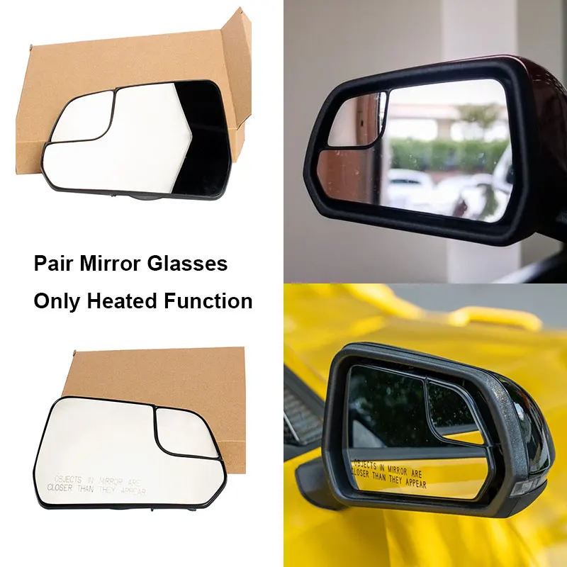 Подогрев США Версия переднее левое правое боковое зеркало заднего вида для Ford