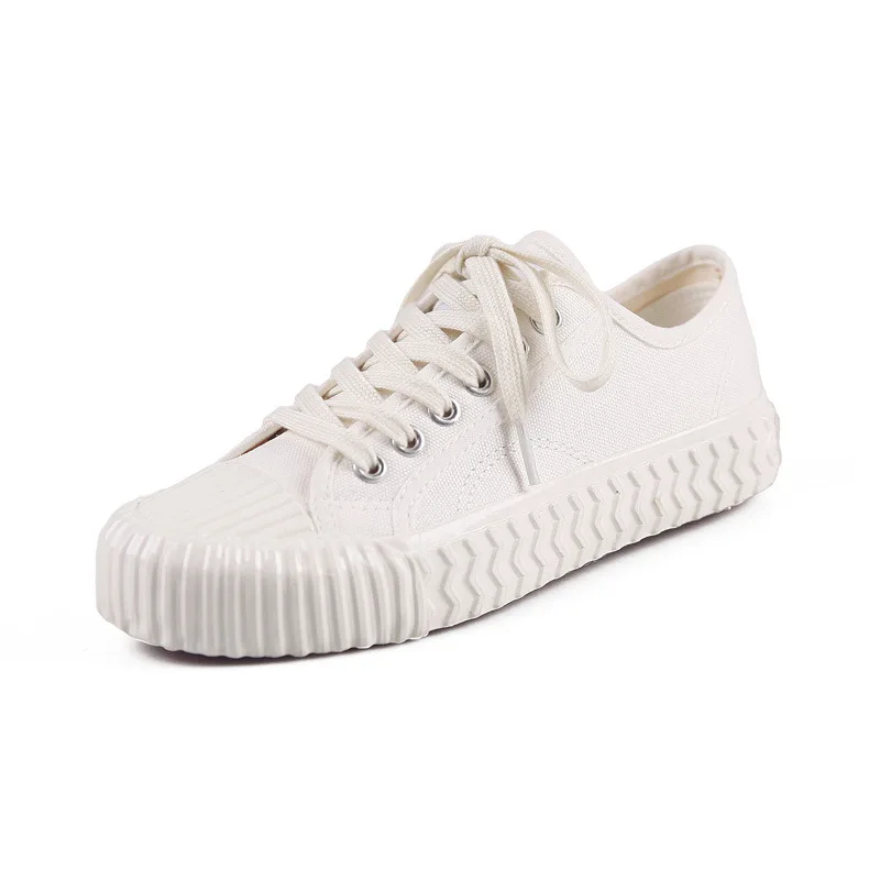 

Women Shoes New Fashion Women Canvas Shoes Casual Flats Solid Canvas Classic Candy Color Women Casual Vulcanize Shoes Sneakers