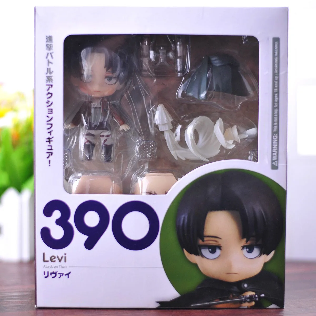 Attack On Titan Action Figure Toys Collectible Gsc390 Levi Clay Face Changing Dolls Ackerman Eren Yeager Q Ver. Anime Model | Игрушки и