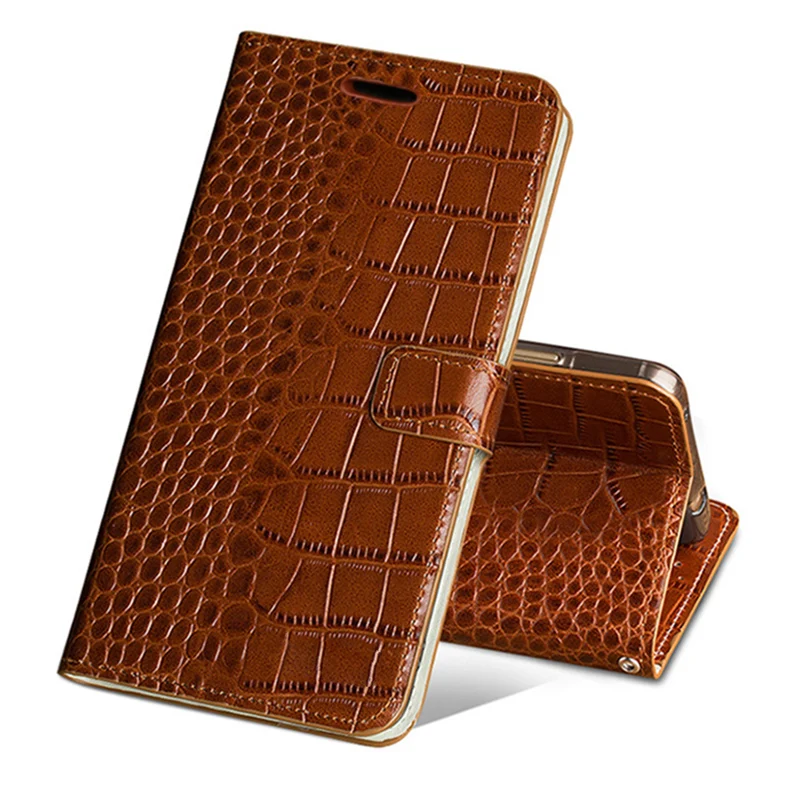 

Flip Case For Huawei P10 P20 P30 lite Mate 10 20 lite Pro Y6 Y7 Y9 P Smart 2019 Crocodile Grain For Honor 7X 8X 9 9X 10 20 lite