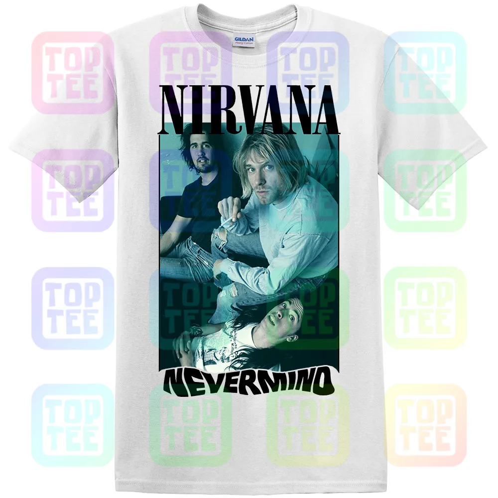 Винтаж Редкие 90 s NIRVANA NEVERMIND TOUR футболка Размеры S-2XL Репринт