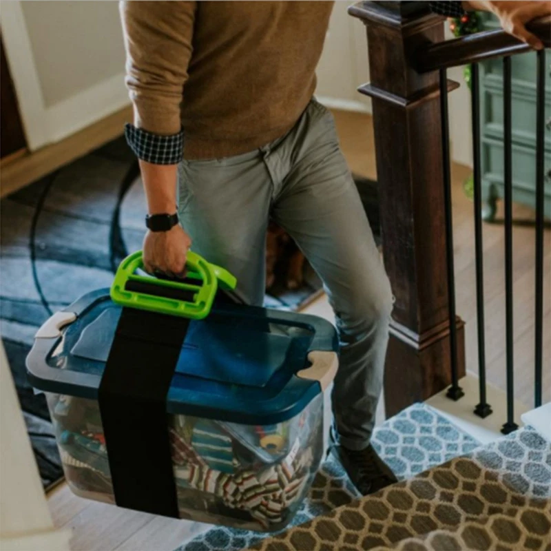 

2 Pack Adjustable Lifting Moving Straps - Heavy Duty Furniture Moving Straps for Boxes, Mattress, Supports Up to 600 Lbs