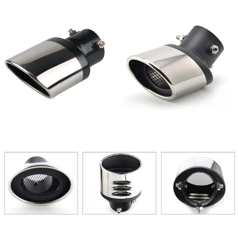 Универсальный автомобильный глушитель выхлопная труба для Renault Koleos Clio Scenic Megane