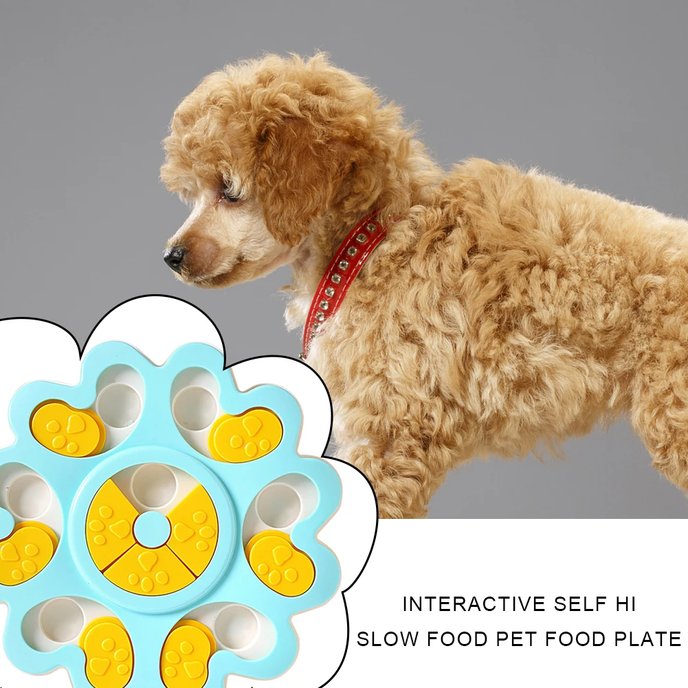 Интерактивная медленная дозировка игрушки-головоломки для домашних питомцев
