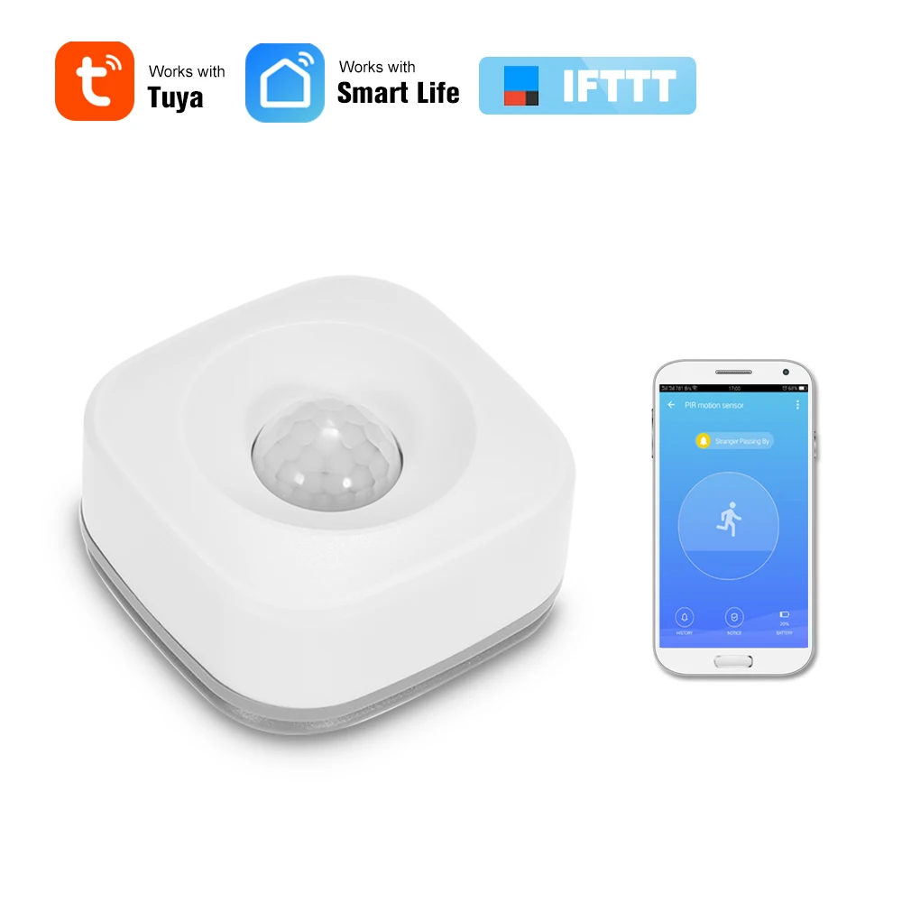 Wifi PIR датчик движения беспроводной пассивный инфракрасный детектор охранная сигнализация датчик приложение управление для Tuya SmartLife IFTTT